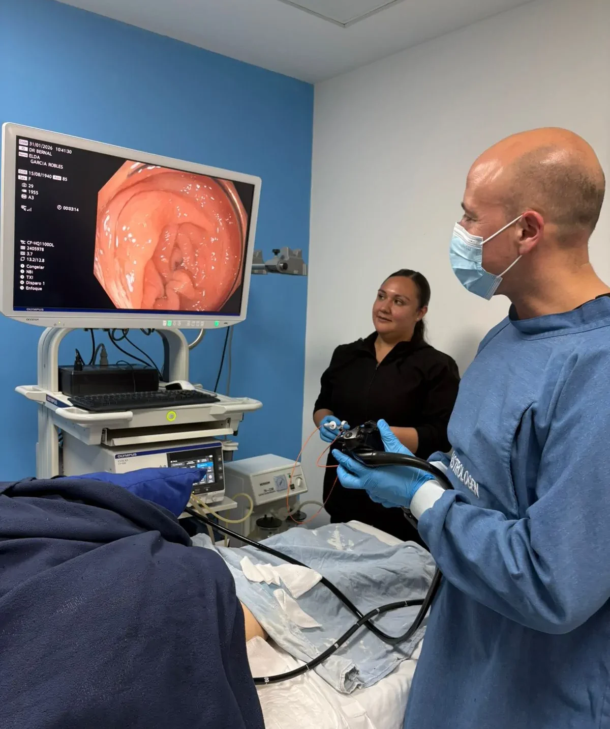 Colonoscopia diagnóstica realizada por gastroenterólogo en Ciudad de México